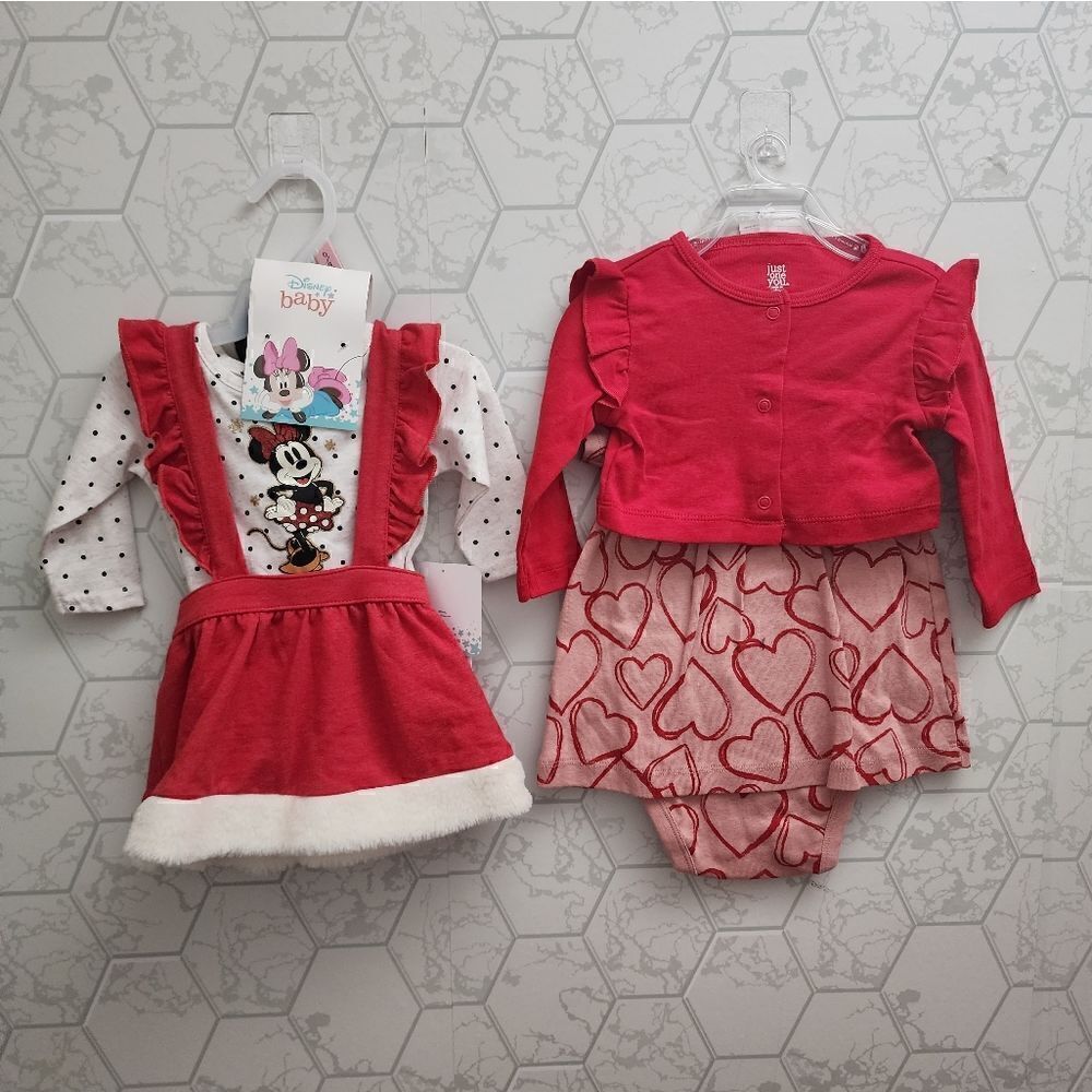 Nwt Disney Minnie Mouse Girls Clothes Bundle - Picture 7 of 11